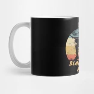 black witch flying Mug